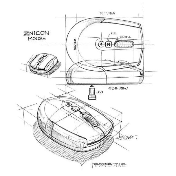 大神級(jí)工業(yè)設(shè)計(jì)手繪草圖 靈感、技法與考研啟示